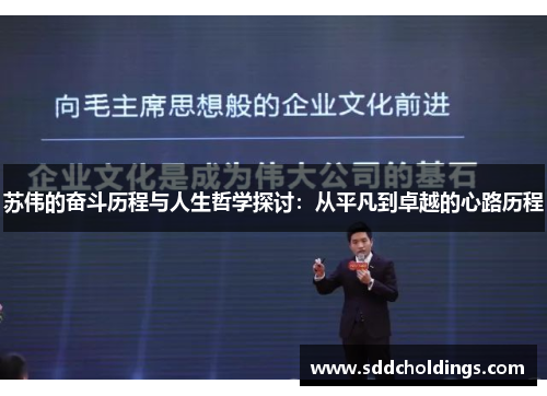 苏伟的奋斗历程与人生哲学探讨：从平凡到卓越的心路历程